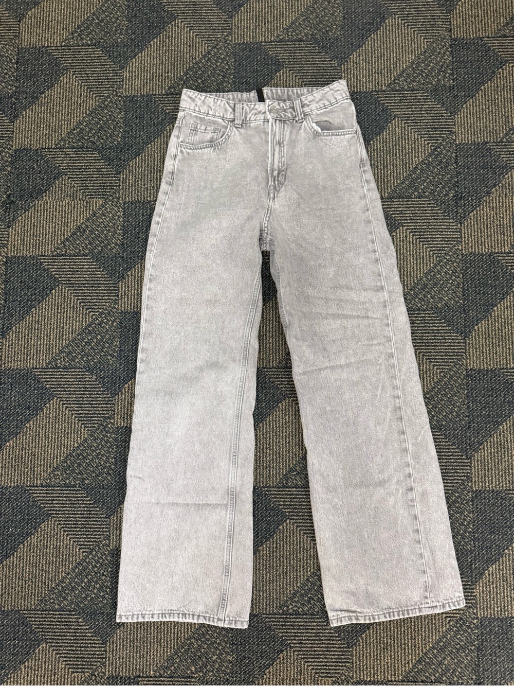 h&m divided wide leg jeans